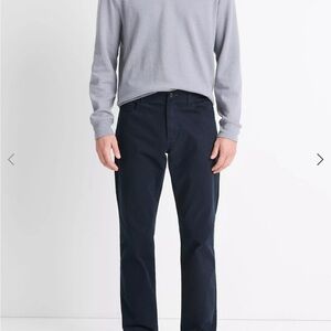 Vince Dylan Slim 5-Pocket Peached Stretch-Cotton Pant